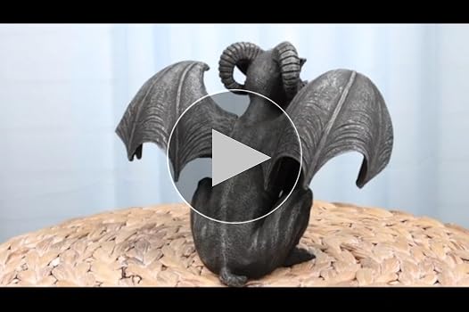 Amazon.com: Ebros Gift Crouching Ram Horned Gargoyle Statue